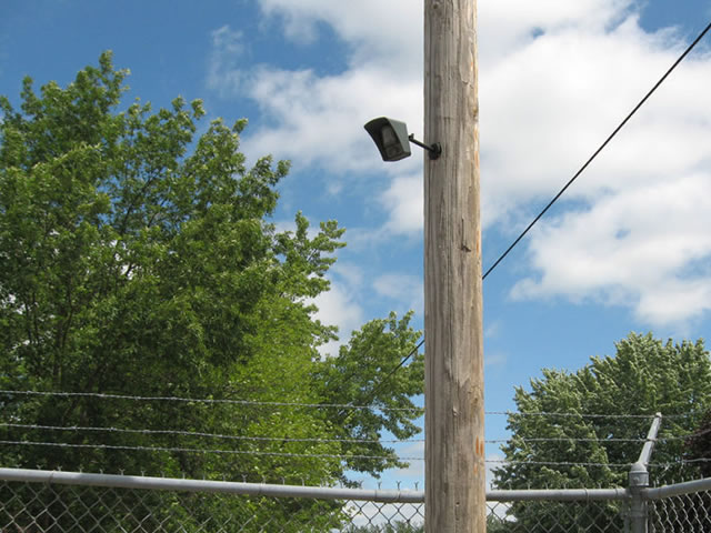 ProBlock Verified Video Camera On Pole