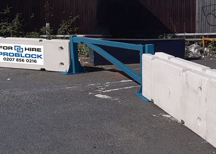 ProBlock Concrete Barrier Metal Gates